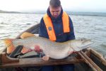 The biggest pike of the year caught at Chew Valley Reservoir