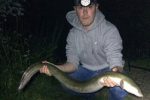 Huge Eel from White Acres Fishery rocks British record