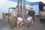A 544lb Mako Shark landed In Southern California